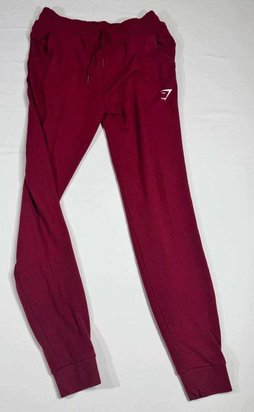 Gymshark Pippa Training Joggers Size M Red